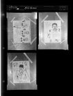 E.C.C. cartoons (3 Negatives) 1959, undated [Sleeve 34, Folder e, Box 19]